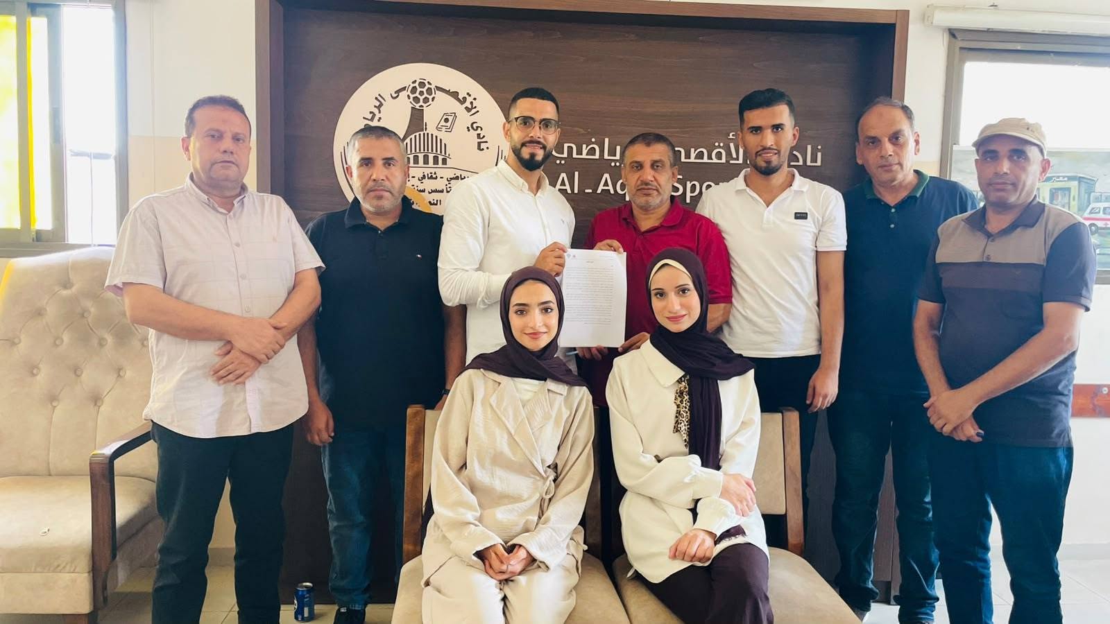 لتمكين الشباب وتنمية المجتمع.. شراكة استراتيجية تجمع نادي الأقصى الرياضي بمؤسسة "راصد فلسطين" ومركز "مدارات"