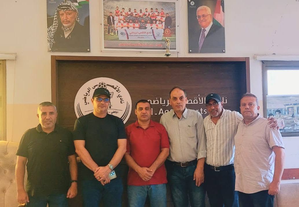 لتعزيز التعاون وتطوير البنية الرياضية.. نادي الأقصى الرياضي يستقبل وفداً من نادي الزهراء
