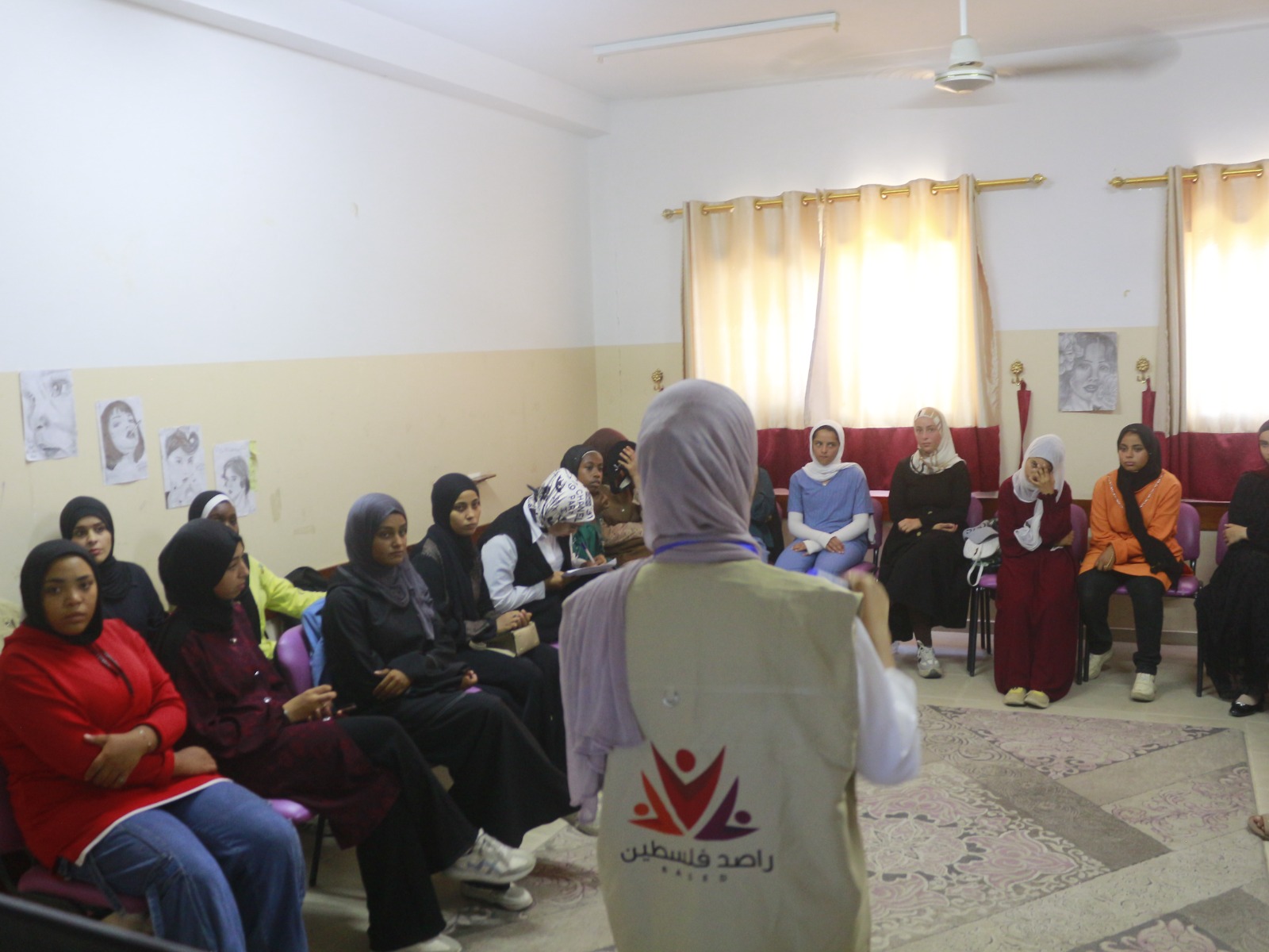 تحالف "راصد فلسطين" ونادي الأقصى الرياضي ينظمان ورشة لتعزيز المشاركة المدنية للشباب والمرأة