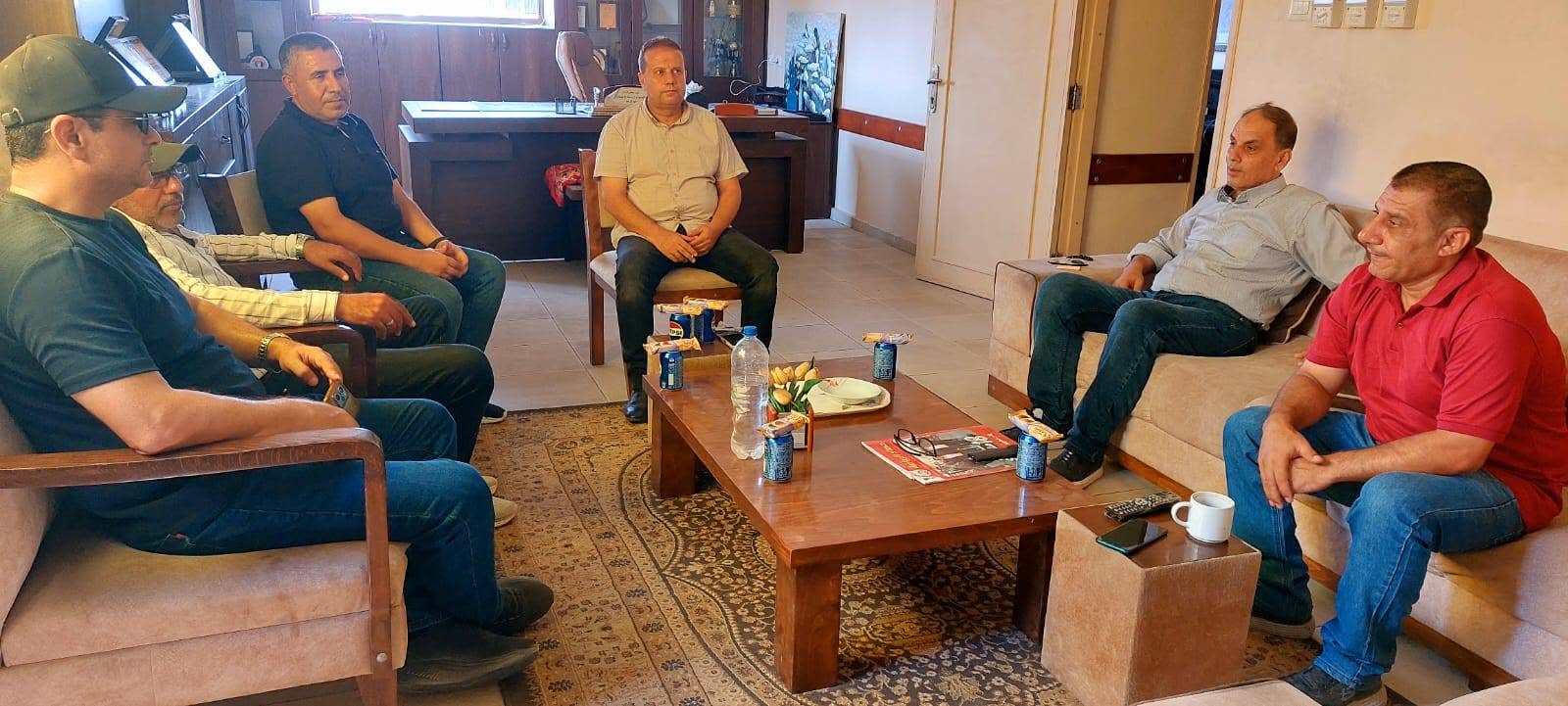 لتعزيز التعاون وتطوير البنية الرياضية.. نادي الأقصى الرياضي يستقبل وفداً من نادي الزهراء